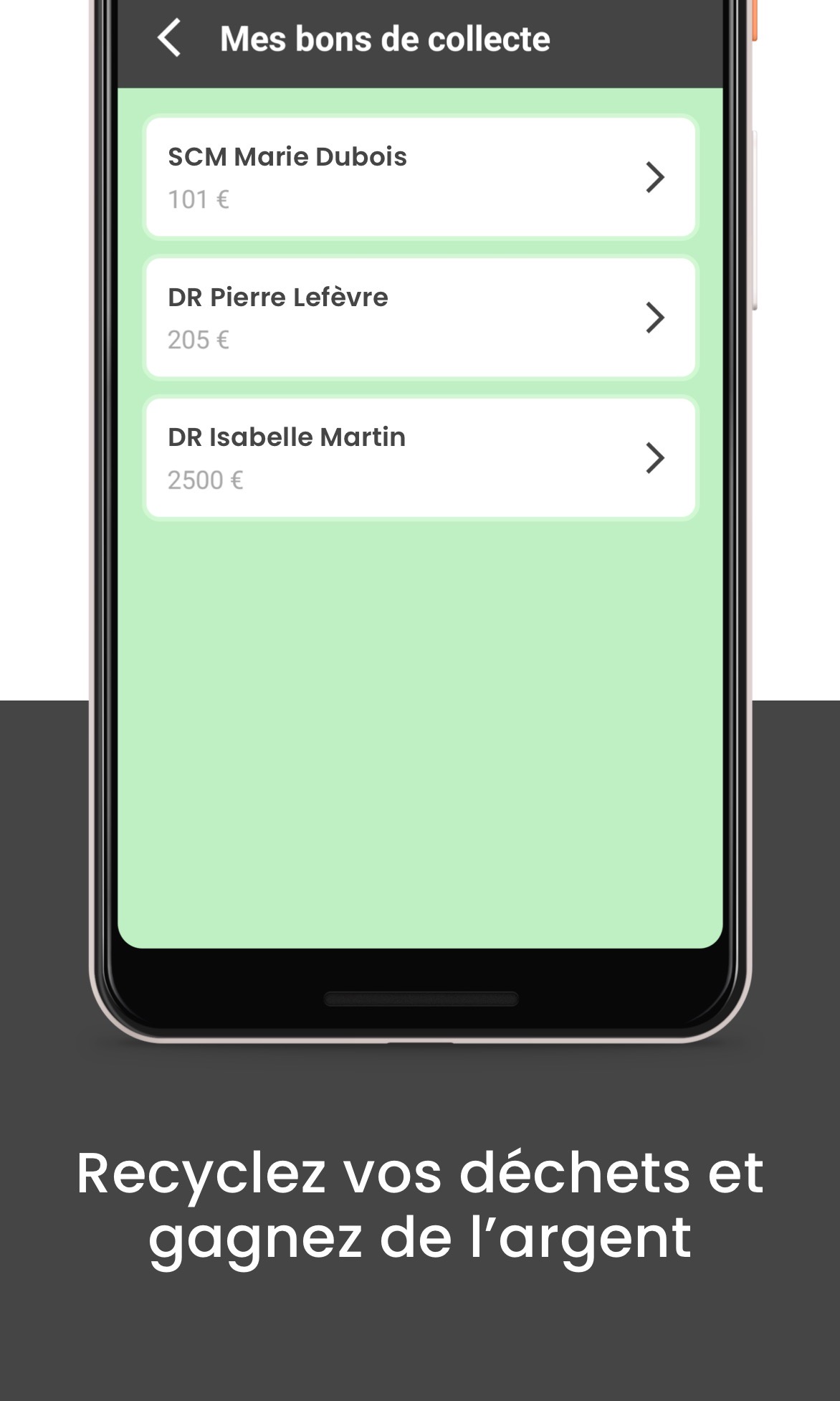 Swiss Recycling Metals App 電子廢棄物回收管理