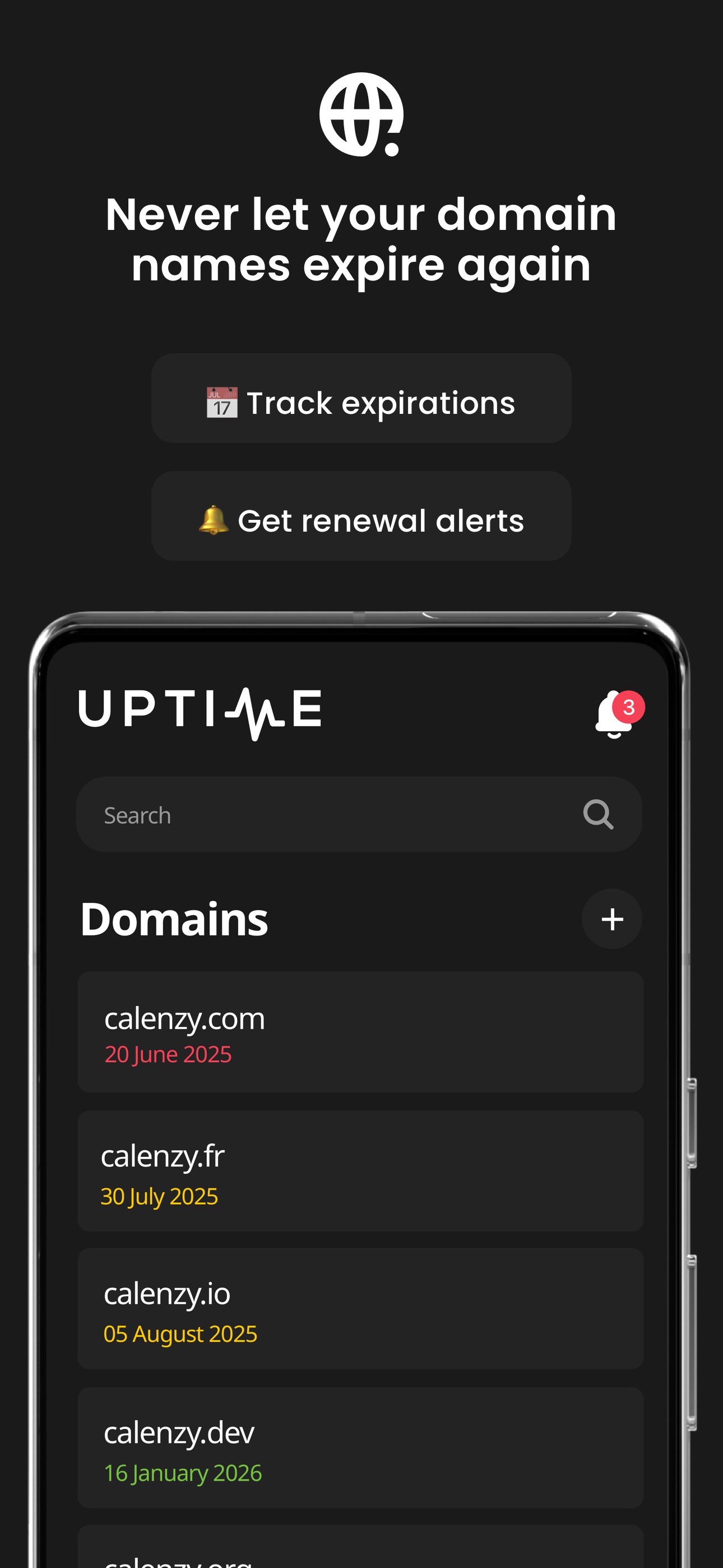 Uptime App 主控台 - 網站服務監控系統